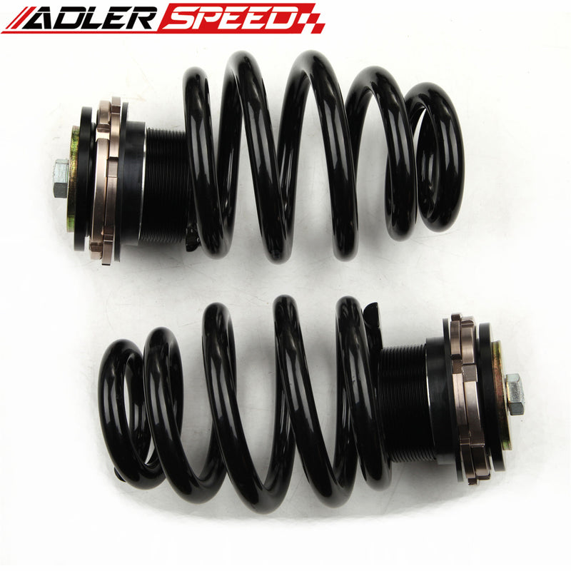 US SHIP ADLERSPEED 32 Way Adjustable Coilovers For 99-05 BMW 3 Series 325I 328I 330I E46