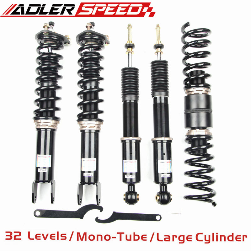 US SHIP ADLERSPEED 32 Level Coilovers Kit For Mercedes-Benz C300 Sedan RWD W205 15-19