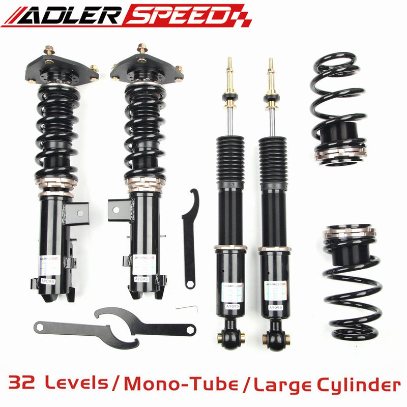 US SHIP ADLERSPEED 32 Way Mono Tube Coilovers Suspension Kit For Kia Forte Sedan 2019-22