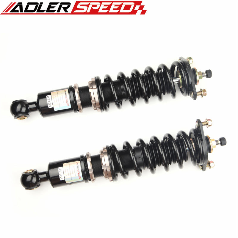 US SHIP ADLERSPEED 32 Levels Mono Tube Coilover Lowering Suspension Kit for BAJA 2003-06