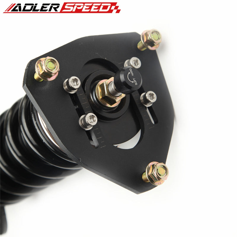 US SHIP ADLERSPEED 32 Level Mono Tube Coilovers Kit For Audi A3/A3 Quattro/S3 8V 2015-19