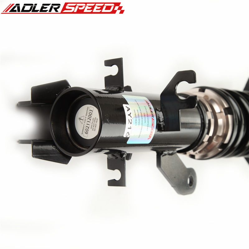 US SHIP ADLERSPEED 32 Level Damping Coilovers Suspension Kit for Nissan Versa Sedan 07-11