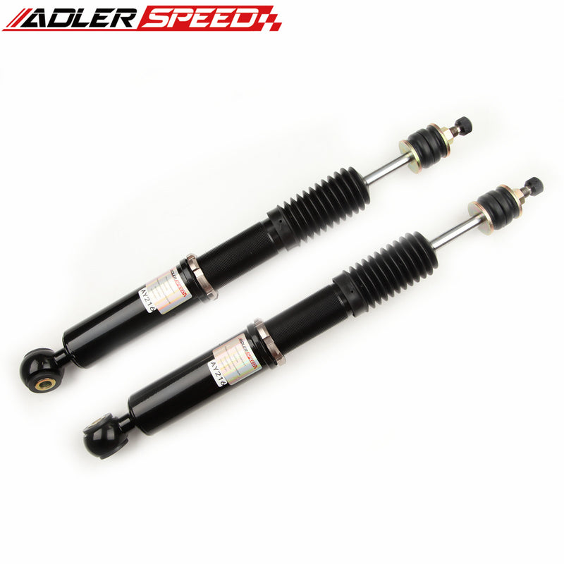 ADLERSPEED 32 Level Mono Tube Coilover Shock Lowering Kit for Nissan Versa 07-11