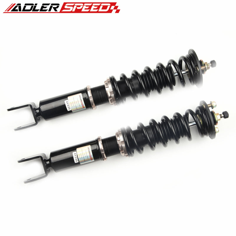 US SHIP ADLERSPEED 32 Level Mono Tube Coilovers Suspension Kit For Honda Accord 13-17