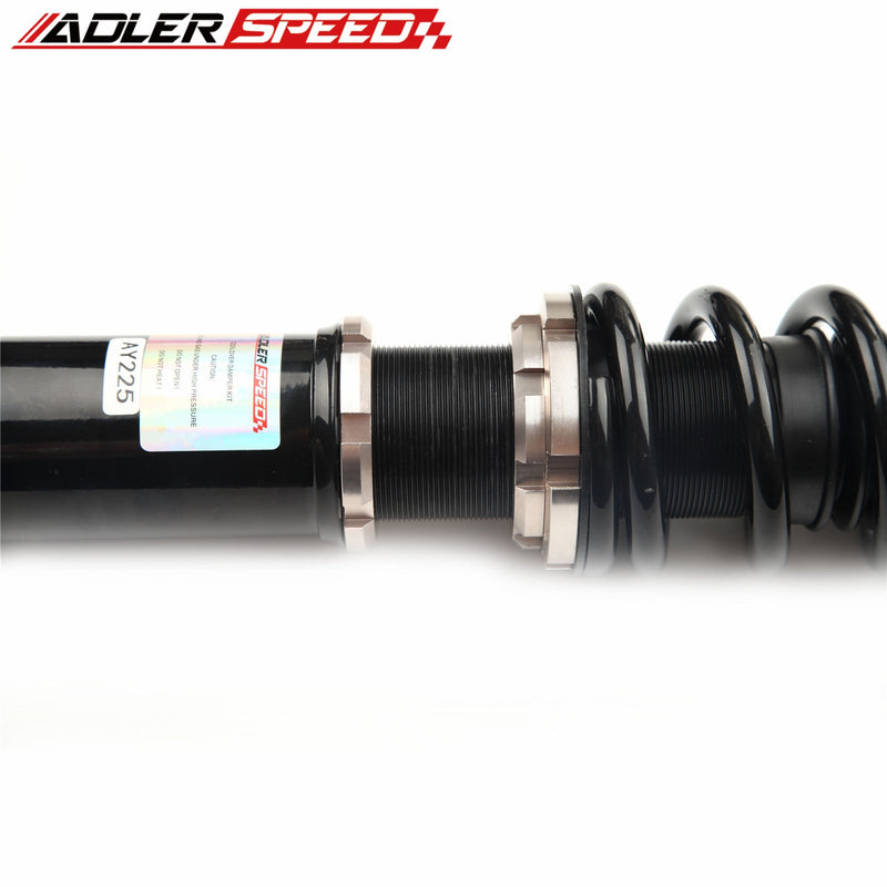 US SHIP ADLERSPEED 32 Level Mono Tube Coilovers Suspension Kit For Honda Accord 13-17