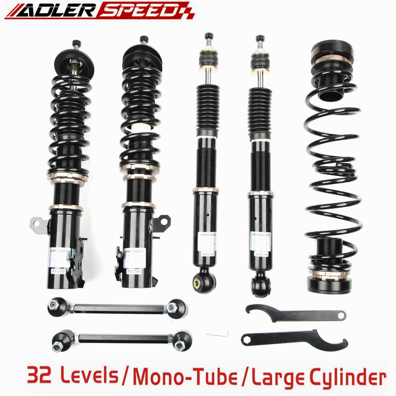 US SHIP ADLERSPEED 32 Way Adjustable Coilovers Suspension For Toyota Prius CNHP10 12-19