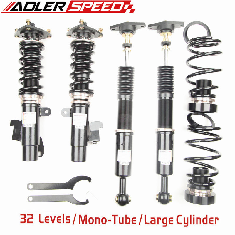 US SHIP  ADLERSPEED 32 Level Damper Mono Tube Coilover Suspension for Mazda3 Speed3 04-09