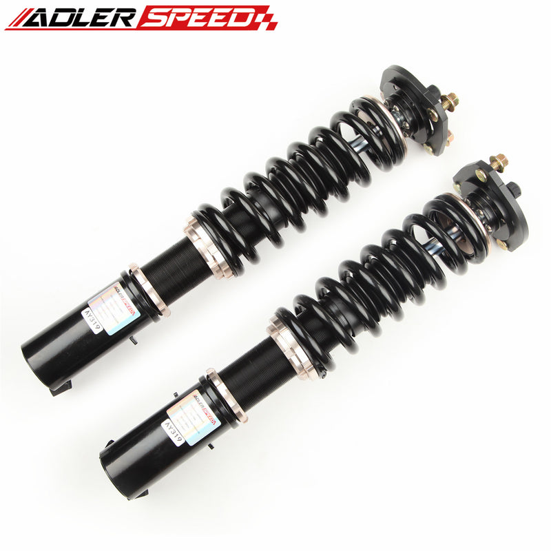 US SHIP ! ADLERSPEED 32 Level Adjust Mono Tube Coilovers Suspension for Ford Mustang 94-98