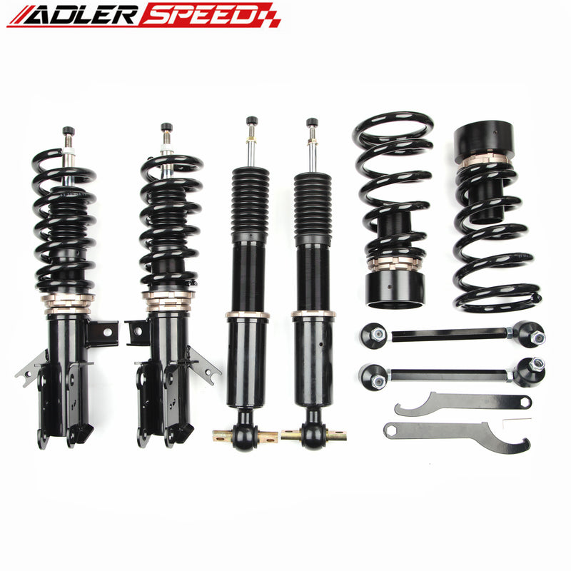 US SHIP ADLERSPEED 32 Level Mono Tube Coilovers Suspension Kit For Ford Fusion 2013-19