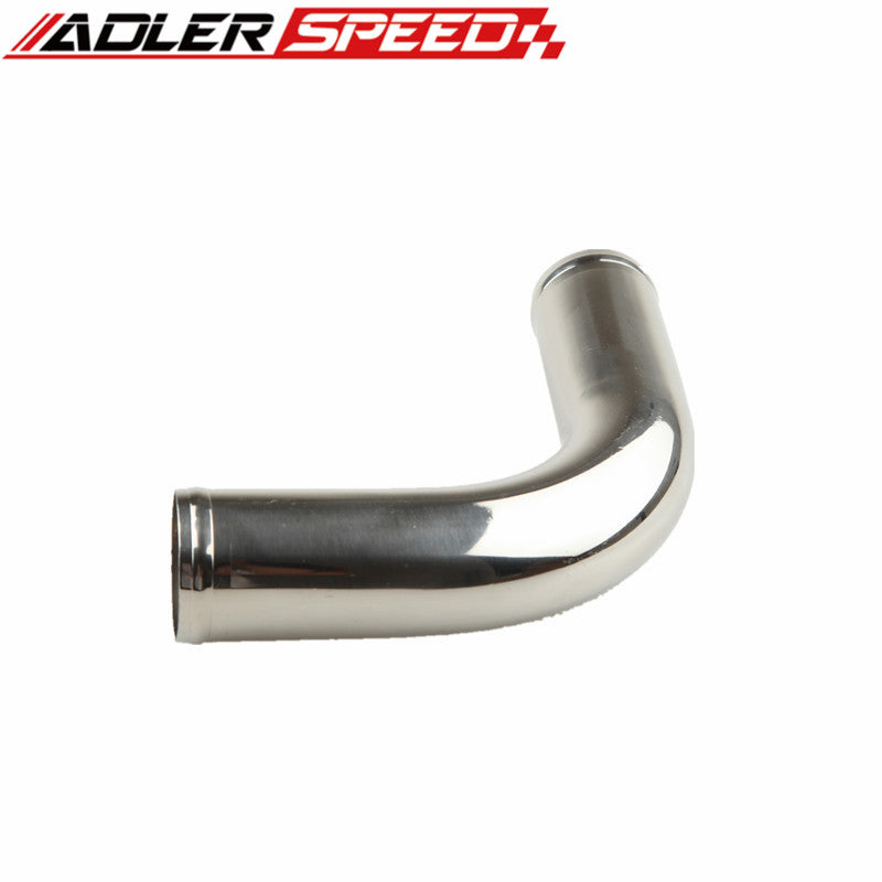 Stainless Steel 1.75" Inch 45mm OD 90 Degree Intercooler Pipe Mandrel Bend 300mm