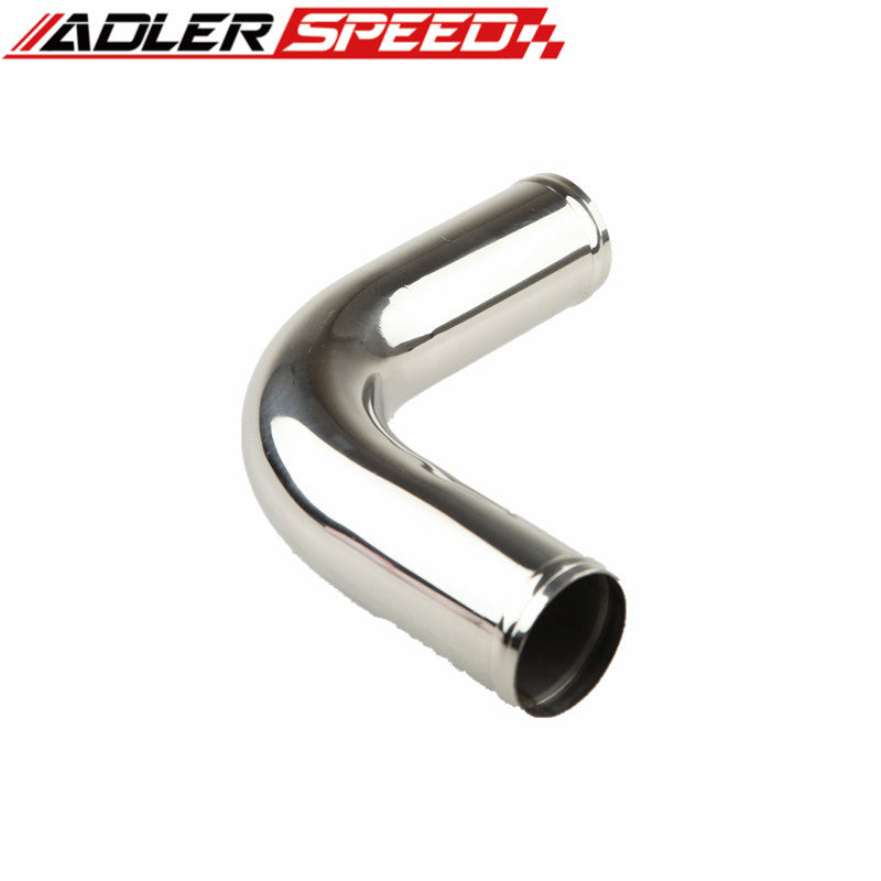 Stainless Steel 1.75" Inch 45mm OD 90 Degree Intercooler Pipe Mandrel Bend 300mm