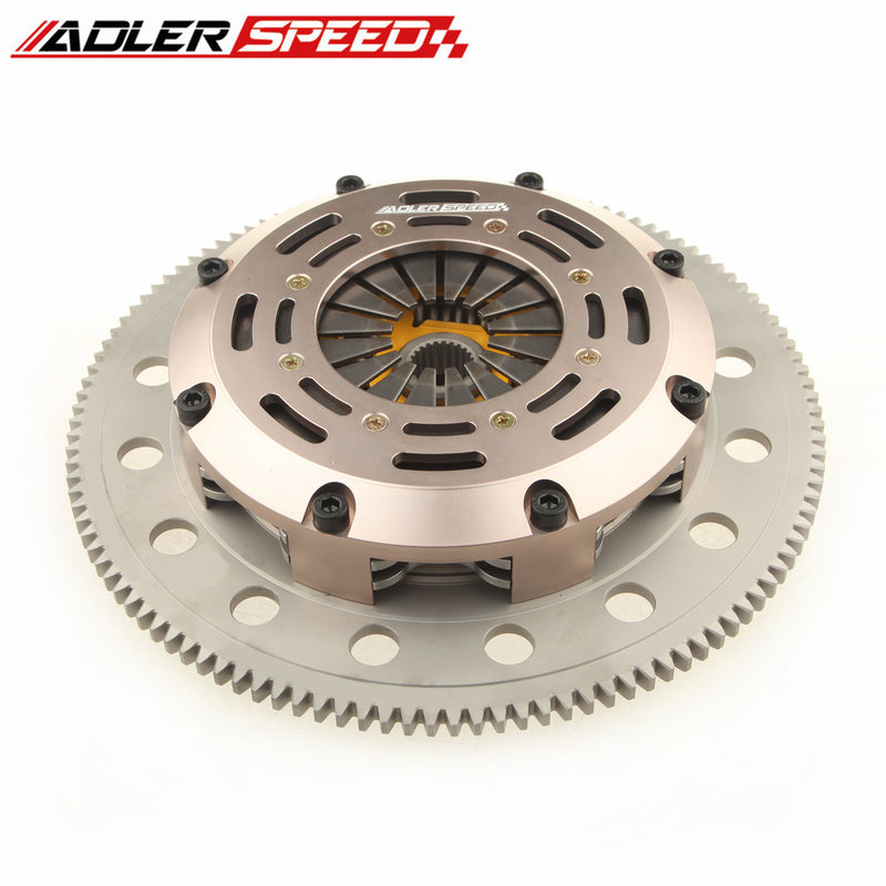 US SHIP ADLERSPEED SPRUNG TWIN DISC CLUTCH FOR HONDA ACCORD PRELUDE H22 H23 F22 F23