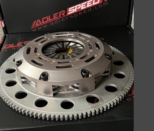 US SHIP ! ADLERSPEED Sprung Clutch Twin Disc Medium For HONDA CIVIC Si K20 K24 ACURA RSX